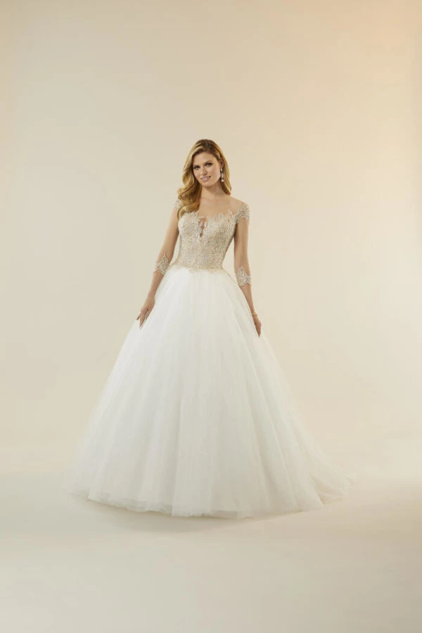 Abiti da sposa 2025 mori lee 2018 prezzi