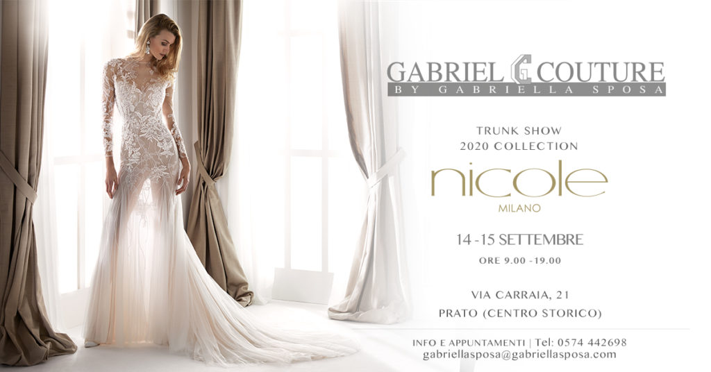 Trunk Show Nicole Collection 2020 - Prato