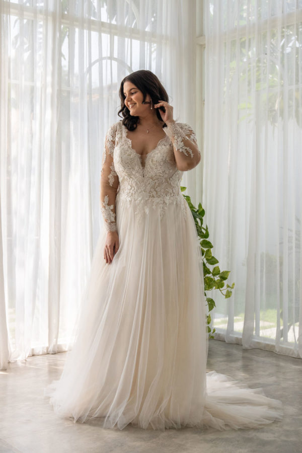 Abiti da sposa 2019 taglie forti online