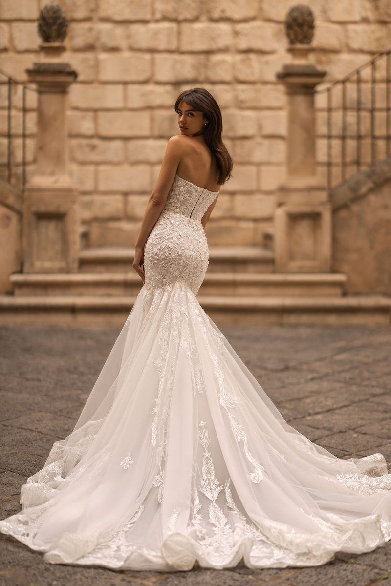 Abito sposa tubino lungo online