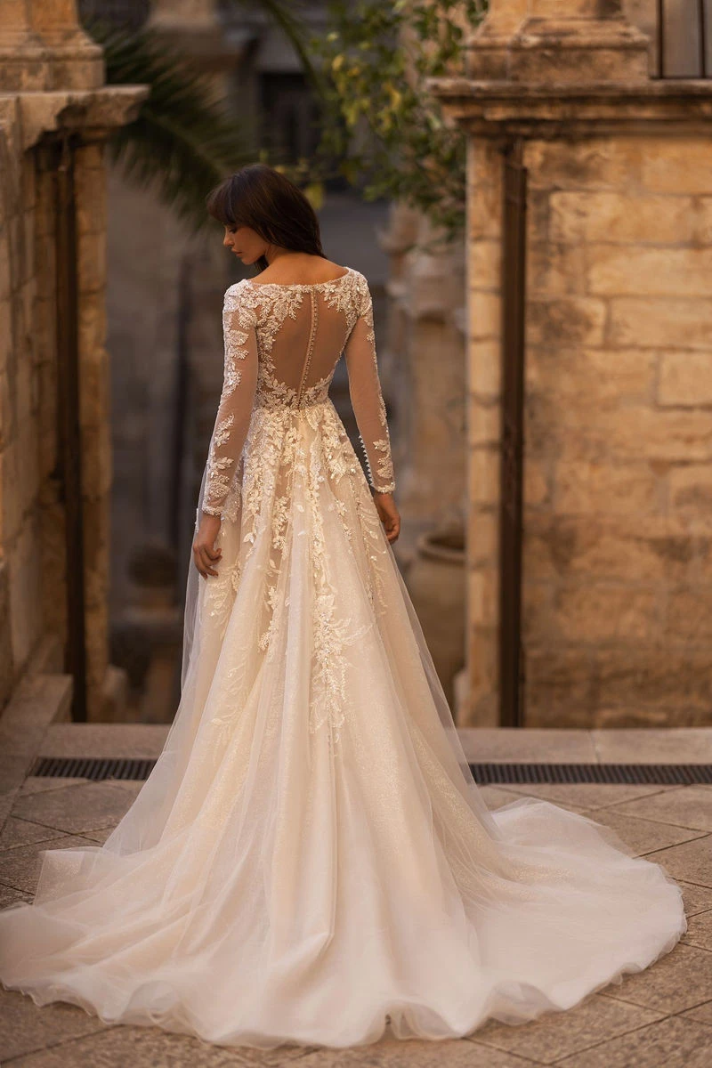 Abito da sposa brillantinato fashion