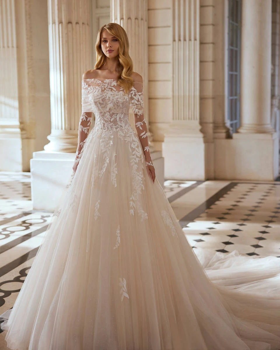 Abito orders da sposa pizzo francese