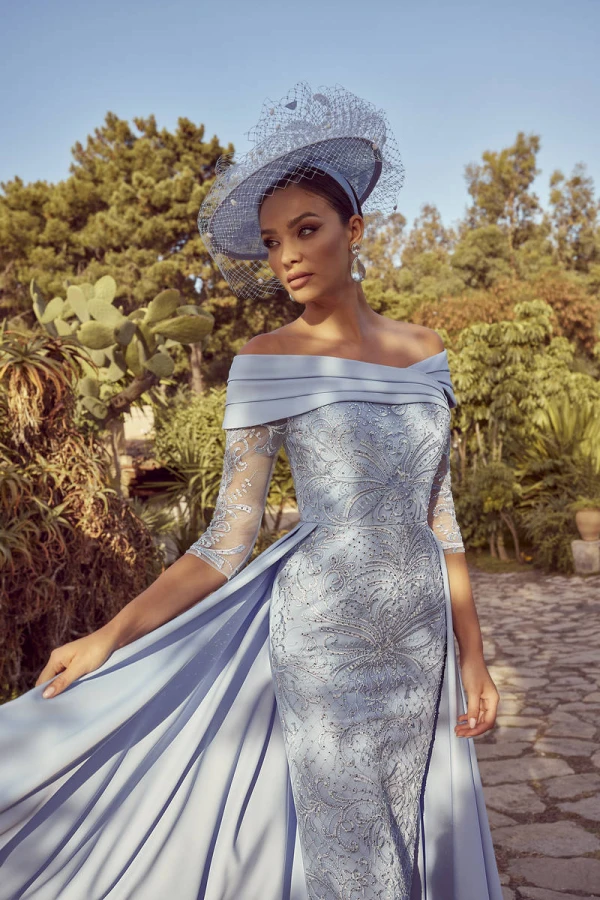 Stile Impero Vestiti Lunghi Eleganti Da Donna Vestiti Cerimonia