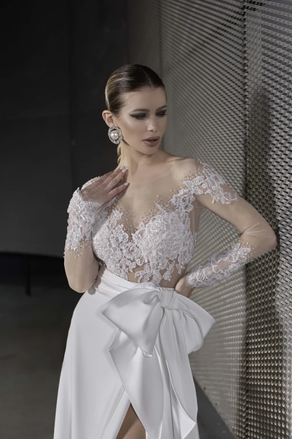 Abiti Sposa Maison Signore 2025 Body 3226150 Gonna 4226139 Cinta 3226109