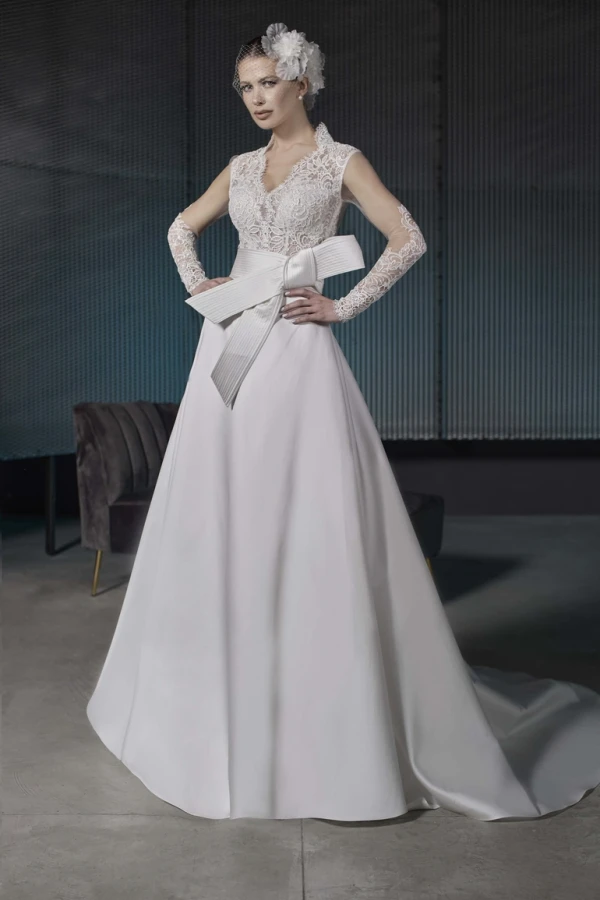 Abiti Sposa Maison Signore 2025 Body 4226140 Gonna 4226166 Cinta 4226141 Fusciacca 4226140