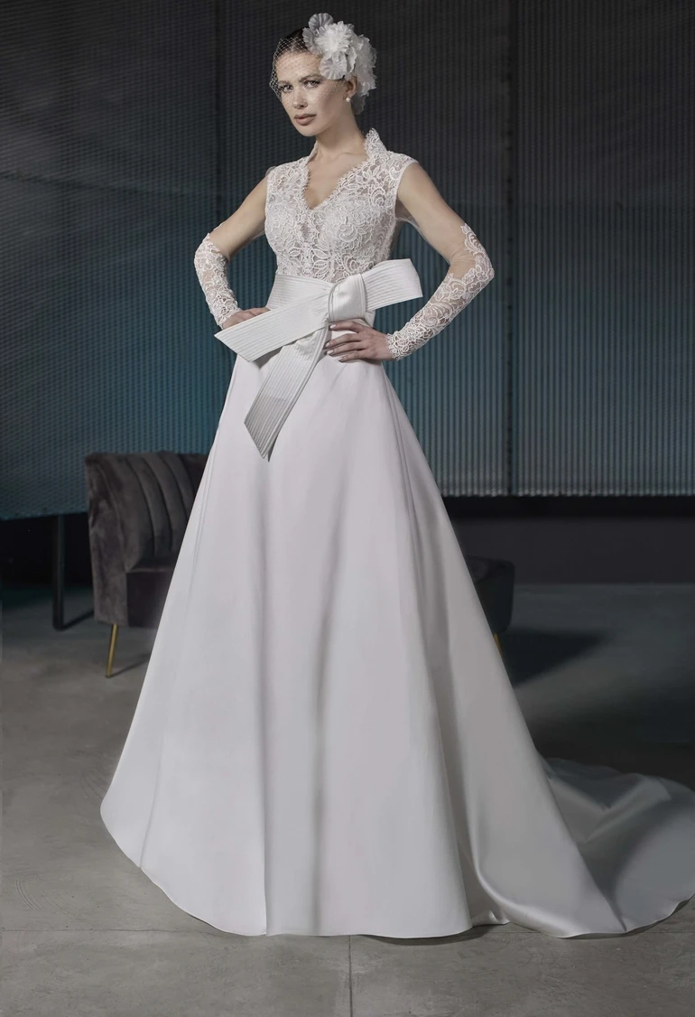 Abiti Sposa Maison Signore 2025 Body 4226140 Gonna 4226166 Cinta 4226141 Fusciacca 4226140
