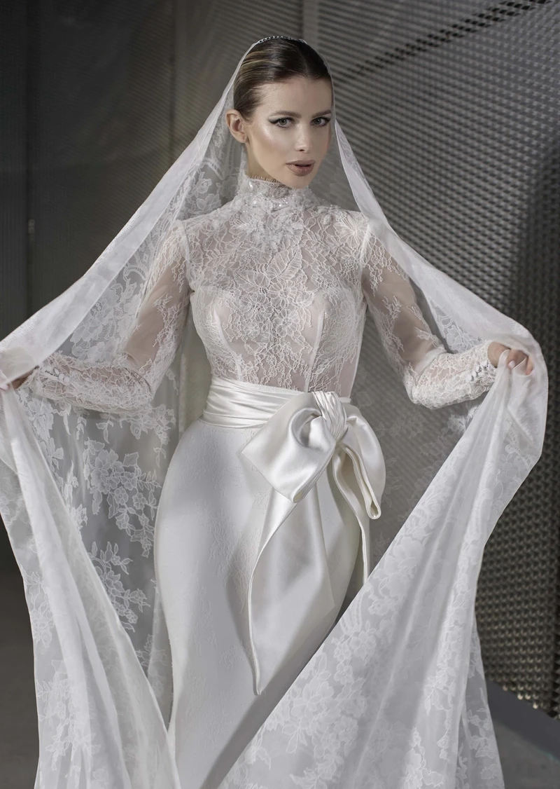 Abiti Sposa Maison Signore 2025 Body 4226181 Gonna 4226183 Cinta 4226141 Velo 4226212