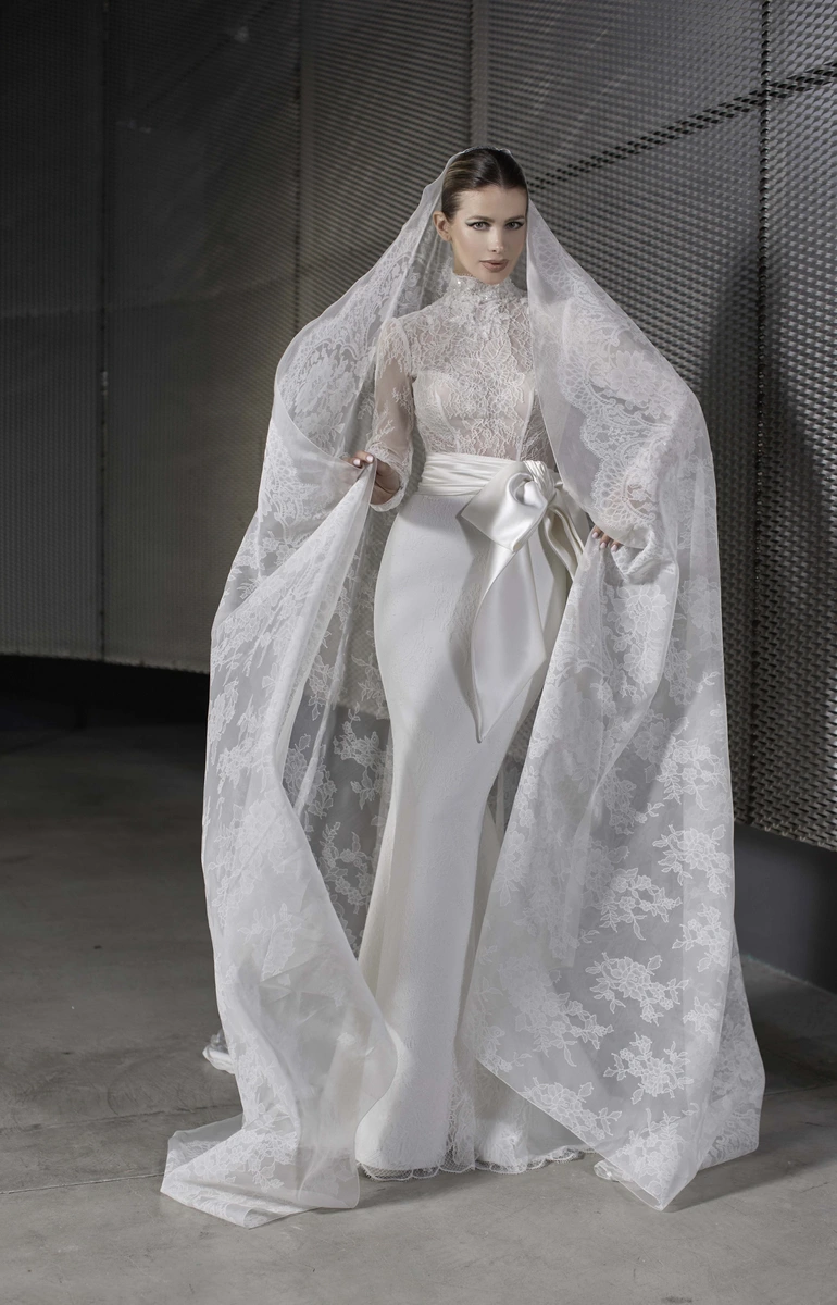 Abiti Sposa Maison Signore 2025 Body 4226181 Gonna 4226183 Cinta 4226141 Velo 4226212 2