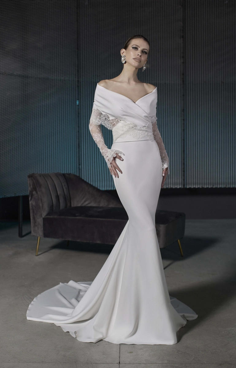 Abiti Sposa Maison Signore 2025 Collo 4226186 Manicotti 4226192 Gonna 4226151 2