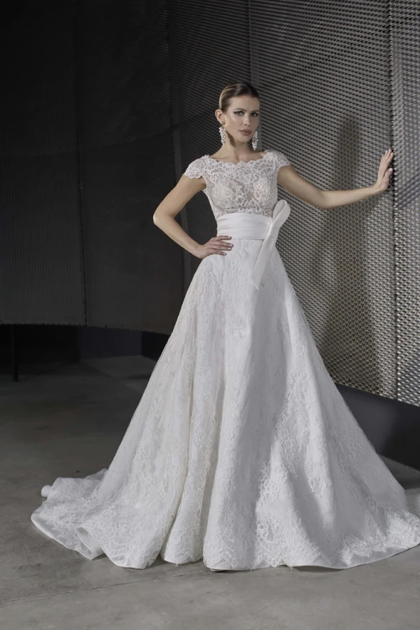 Abiti Sposa Maison Signore 2025 Corpino 3226146 Sopragonna 4226166 Gonna 4226166 Cinta 4226197 Fiocco 4226203