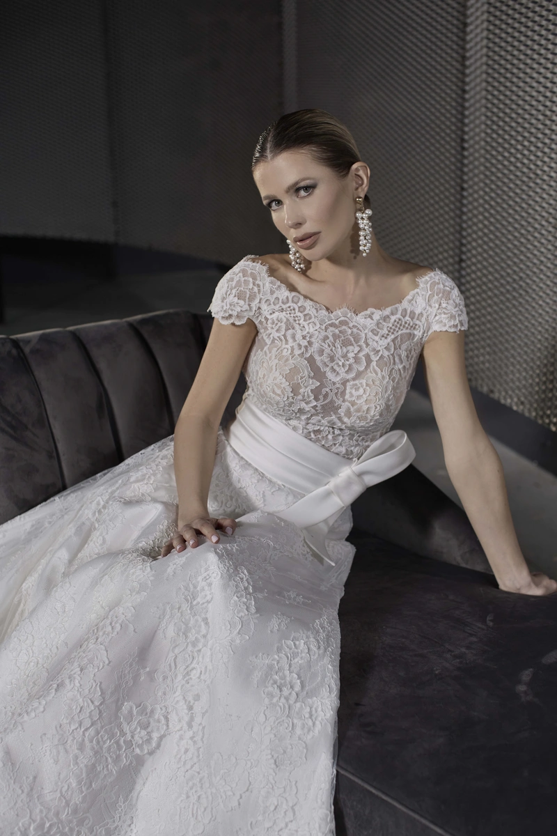 Abiti Sposa Maison Signore 2025 Corpino 3226146 Sopragonna 4226166 Gonna 4226166 Cinta 4226197 Fiocco 4226203 2