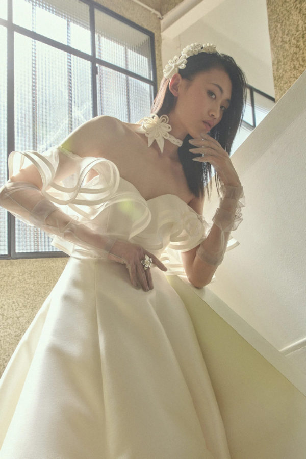 Abiti Sposa Cymbeline Paris 2026 Volant Roanne