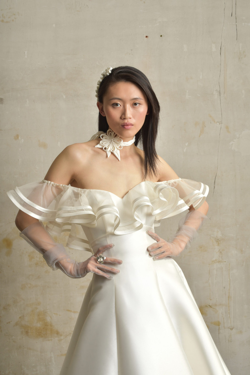 Abiti Sposa Cymbeline Paris 2026 Volant Roanne 2