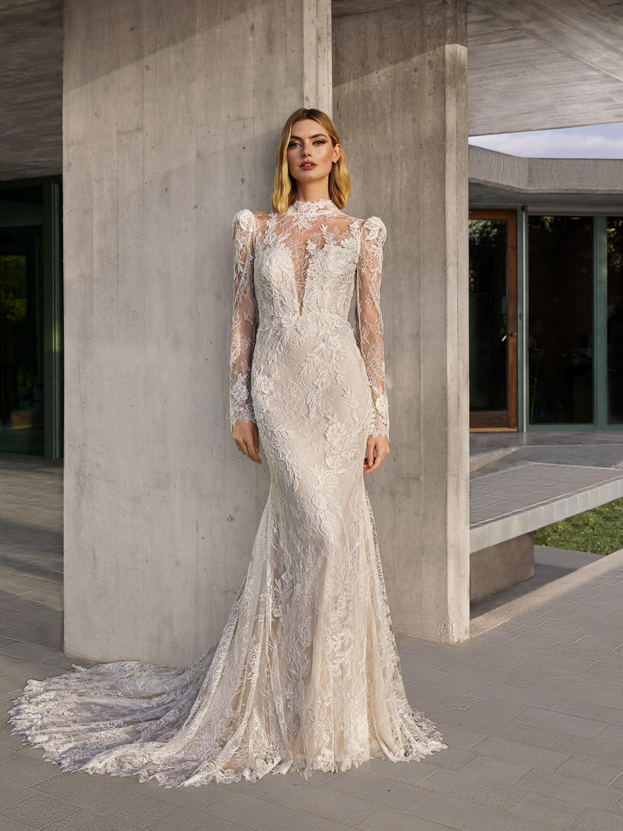 Abiti Sposa Pronovias Barcelona 2026 Noley 2
