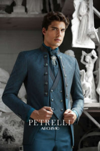 Abito sposo Petrelli Archivio C40046RCDB5 CAMP 530