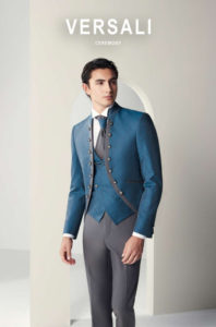 Abito da sposo alla coreana Andrea Versali 1V47 25906 V003