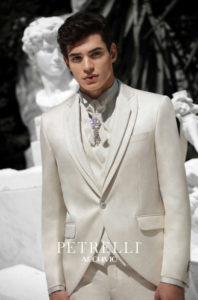 Vestito da sposo 2026 Petrelli Archivio T20011PS CAMP 452