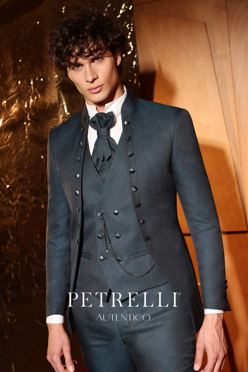 Abiti Sposo Petrelli 2027 Autentico C40009Rb8 2